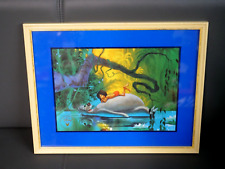 Walt Disney Store JUNGLE BOOK Exclusive Commemorative Lithograph Framed picture