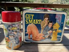 1966 Get Smart Spy Lunch Box & Thermos Vintage picture