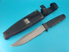Vintage SOG SEAL 2000 Fixed Blade Combo Edge Knife With Sheath picture