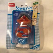 Vintage 1986 Playskool Little Ernie Squeezables New Rare picture