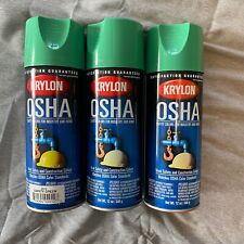 Vintage Krylon Spray Paint OSHA Safety Green picture