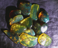 Wholesale Lot Natural Dominican Clear sky Blue Amber Polished Stones biggest 1