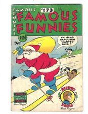 Famous Funnies #173 1948 VG+ or better Santa Claus Cover Buck Rogers Combine picture