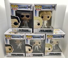 Funko Pop Backstreet Boys Complete Lot Of 5 Nick Carter In Box Vaulted #138-142  picture