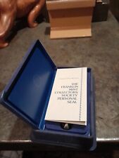 Vintage The Franklin Mint Collectors Soceity Personal Seal picture