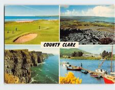 Postcard Famous Places in County Clare Ireland picture