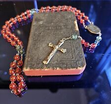 1906 New Testament Bible American Bible Society - With ROSARY - YMCA Issued picture