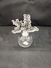 Lalique Crystal Lily Of The Valley Clairefontaine Perfume Bottle Signed picture
