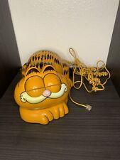 Vintage 1989  Tyco Garfield Model 1207 Landline Telephone Eyes Open and Close picture