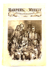 Original “Harper’s Weekly” May 31, 1873; Native American Indians picture