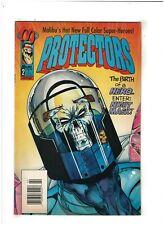 Protectors #2 VF 8.0 Newsstand Malibu Comics 1992 picture