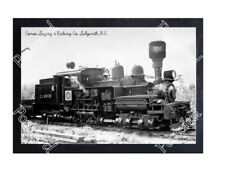 HISTORIC COMOX LOGGING & RAILWAY Co. LADYSMITH, B.C. TRAIN POSTCARD picture