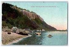 1918 Scenic View Along Palisades Englewood New Jersey NJ Antique Posted Postcard picture