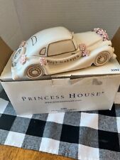 Princess House /Vintage /Cake topper/Porcelain Car /Just Married 8