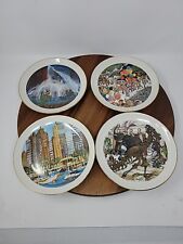 Franklin McMahon LOT of 16 Vintage “The Chicago Collection” plates by McMahon picture