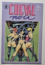 CHEVAL NOIR #1 NM Dark Horse 1989 ~ Classic DAVE STEVENS cover- High grade picture