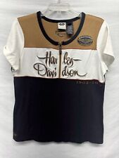 Harley Davidson 110th Anniversary- 1/4 Zip Shirt-Women’s XL- Hard To Find picture