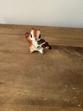 Vintage Miniature Ceramic Squirrel Figurine 1.5”T picture