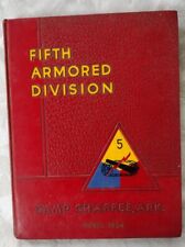 April 1954 Fifth Armored Division Camp Fort Chaffee Arkansas April 1954 5th Army picture
