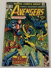 1976 Marvel AVENGERS #144 ~ low grade, tracing on cover ~ Hellcat picture
