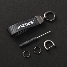 Carbon Motorcycle Key Ring Keychain For Yamaha YZF R6 2016-2020 YZFR6 YZF-R6 picture