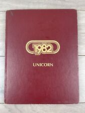 1982 unicorn high school year book Los Angeles picture