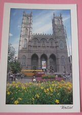 Old Montreal Notre Dame Basilica La Basilique Notre Dame Postcard New picture