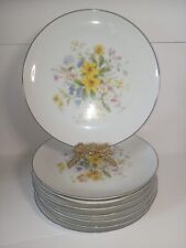Vintage Spring Bouquet Lot of 8 Fine China Porcelain 10