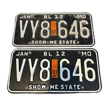 Missouri License Plate 1997 - 