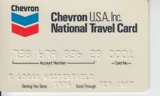 Vintage Chevron National Travel Credit Card - Exp 02 1977 picture