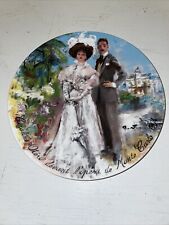 Rare Vintage Hand Painted Limited Edition French Collector Plate picture