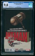 ASTONISHING ANT-MAN #12 (2016) CGC 9.8 1st DARREN CROSS YELLOWJACKET WHITE PAGES picture
