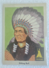 Vintage 1959 Indian Fleer Card #1 Sitting Bull  A Virgin card picture