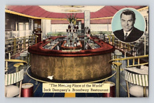 1940'S. JACK DEMPSEY'S BROADWAY RESTAURANT, NY CITY. POSTCARD II12 picture