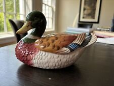 Fitz & Floyd Mallard Duck Lidded Dish picture