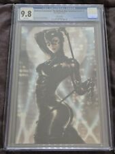Batman/Catwoman The Gotham War Scorched Earth #1 Lim Foil Variant Cover CGC 9.8 picture