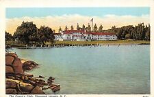 The Country Club Thousand Islands New York c1930 Postcard picture