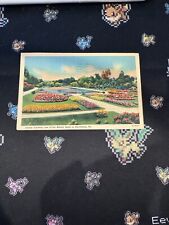 Vintage Postcard Italian Gardens, Most Beautiful Spot In Harrisburg, Pa. picture