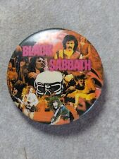 Vintage 80s Black Sabbath Pin BADGE Purchased Around 1986 Rare picture