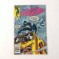 Amazing Spider-Man #254 NEWSSTAND Black Suit VF+ or better (1984 Marvel Comics) picture