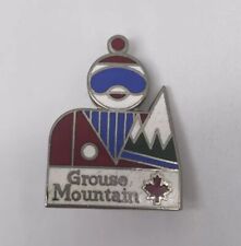 Grouse Mountain Ski Resort Enamel Lapel Hat Pin picture