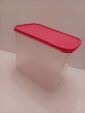 Tupperware Modular Mates Container 37-Cup 8.7-L 2170A-1 W/Red Lid 1610L-4 USED picture
