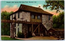 Postcard - Hamer's Mill, Spring Mill State Park - Mitchell, Indiana picture