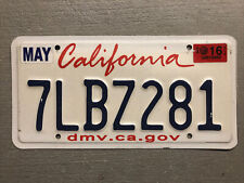 CALIFORNIA LICENSE PLATE LIPSTICK 💄 STYLE RANDOM LETTERS/NUMBERS ON SALE 😎 picture