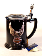 2000 Harley Davidson Franklin Mint Heritage Softail Classic Collector Tankard picture