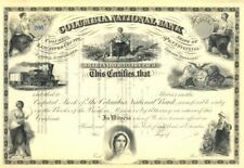 Columbia National Bank - Stock Certificate - Banking Stocks picture