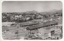 Vintage Nogales, Sonora Mexico RPPC aerial view, buildings, vintage cars picture