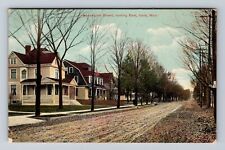 Ionia MI-Michigan, Washington Street Looking East Vintage c1909 Postcard picture
