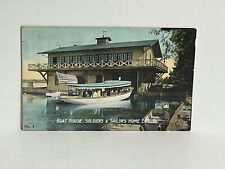 Postcard Boat House Soldiers & Sailors Home Erie Pennsylvania PA A66 picture