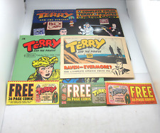 Terry and the Pirates 6 Books & Booklets Milton Caniff George Wunder Complete picture